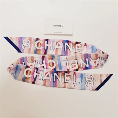 bandeaux chanel|Chanel head scarf.